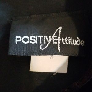 Positive Attitude Dresses - Ladies plus size Velour Vintage Dress Positive Attitude Dresses - Ladies plus size Velour Vintage Dress